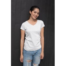 CAMISETA  DECOTE V  FEMININA